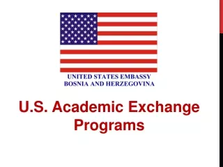 \ U.S. Academic Exchange Programs