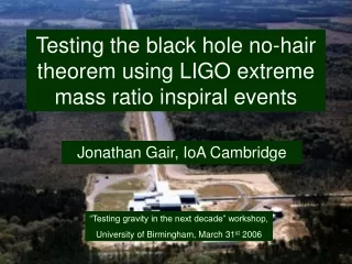 Testing the black hole no-hair theorem using LIGO extreme mass ratio inspiral events