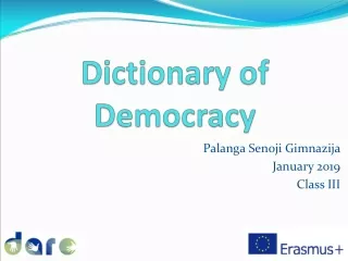 Dictionary of Democracy