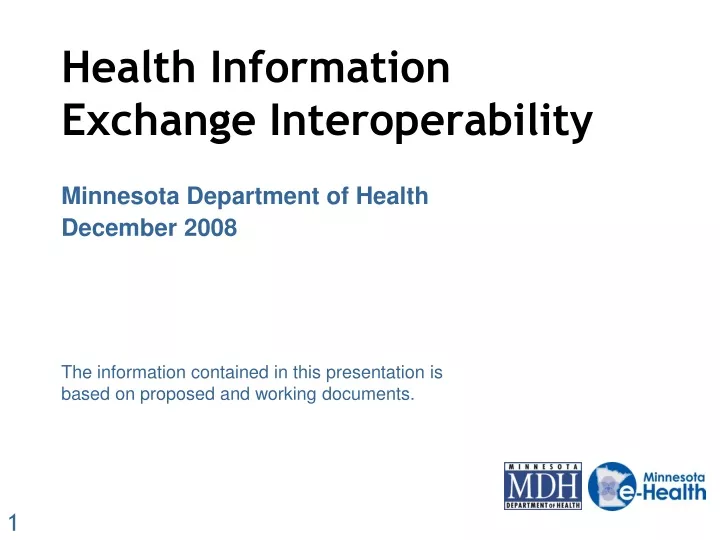 health information exchange interoperability