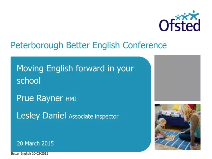 peterborough better english conference