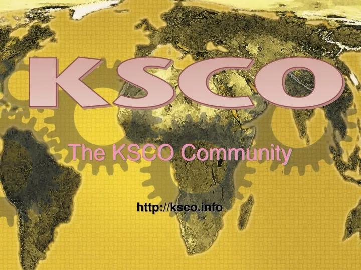 the ksco community http ksco info
