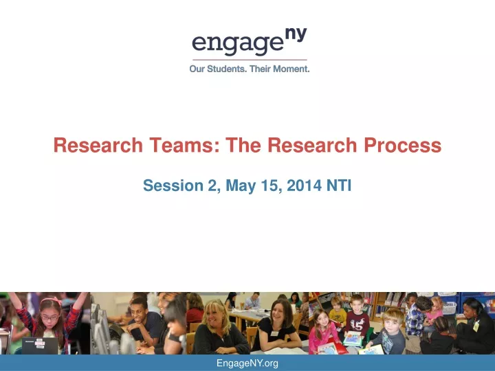 research teams the research process