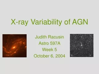 X-ray Variability of AGN