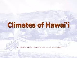 Climates of Hawai‘i