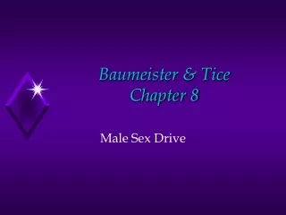 Baumeister &amp; Tice Chapter 8