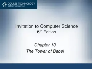 Invitation to Computer Science   6 th Edition