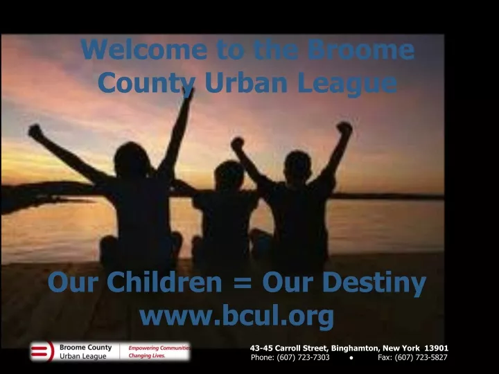 welcome to the broome county urban league