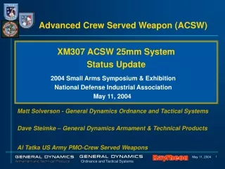 Advanced Crew Served Weapon (ACSW)
