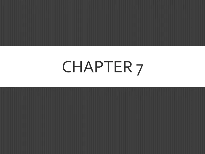 chapter 7