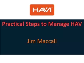 Practical Steps to Manage HAV
