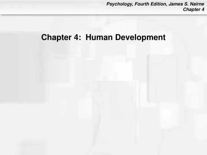 chapter 4 human development