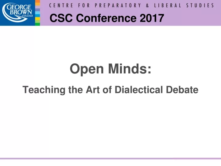 csc conference 2017