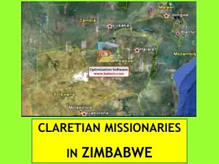 CLARETIAN MISSIONARIES  IN  ZIMBABWE