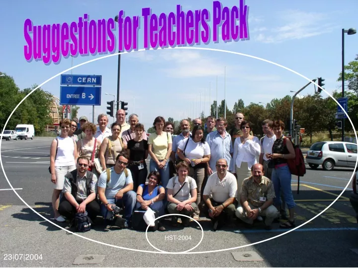 suggestions for teachers pack