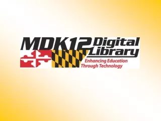 What is the MDK12 Digital Library?