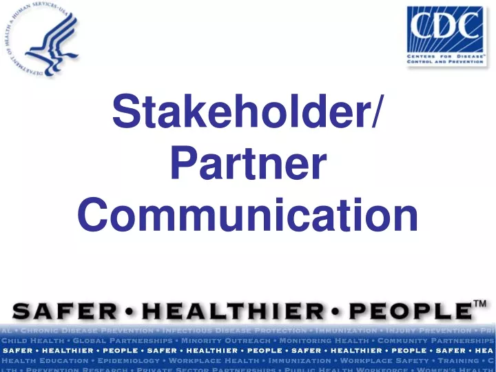 stakeholder partner communication