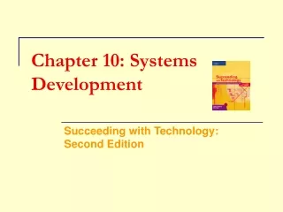 Chapter 10: Systems Development