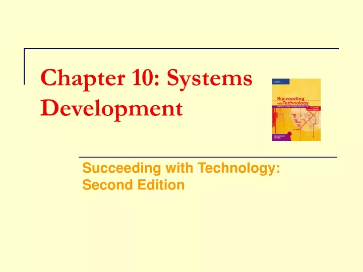 chapter 10 systems development