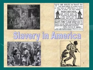 Slavery in American Literature