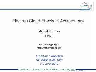 Electron Cloud Effects in Accelerators