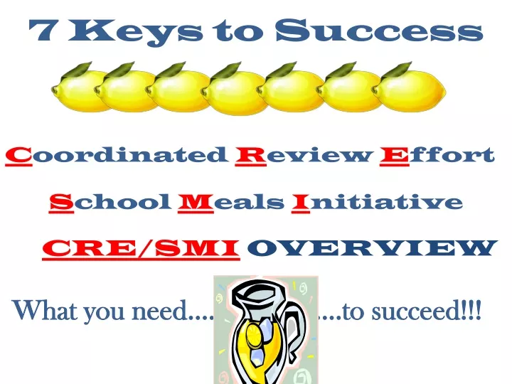 7 keys to success
