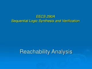 Reachability Analysis
