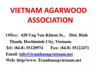 VIETNAM AGARWOOD ASSOCIATION