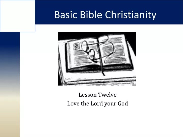 basic bible christianity