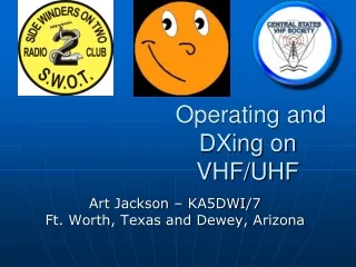 Operating and  DXing on  VHF/UHF