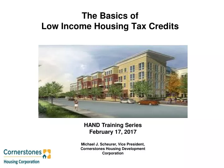 the basics of low income housing tax credits