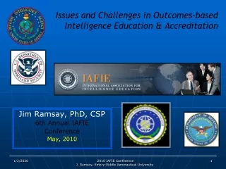 Issues and Challenges in Outcomes-based Intelligence Education &amp; Accreditation