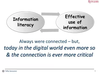Information literacy in the United States: Contemporary transformations &amp; controversies