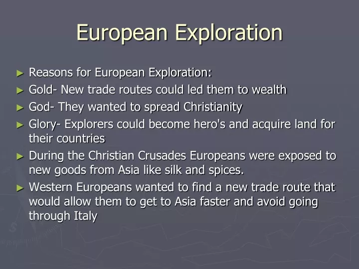 european exploration