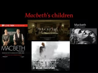 Macbeth ’s children
