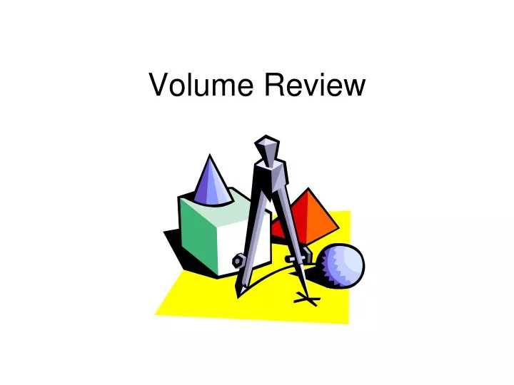 volume review