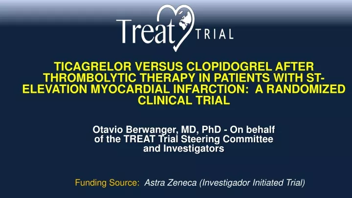 ticagrelor versus clopidogrel after thrombolytic
