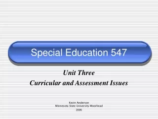 Special Education 547
