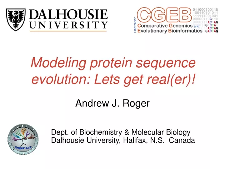modeling protein sequence evolution lets get real er