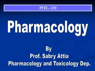 Pharmacology