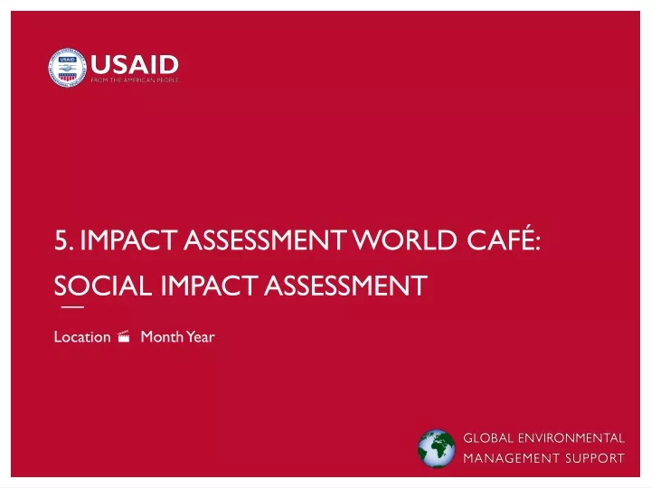 5 impact assessment world caf social impact assessment