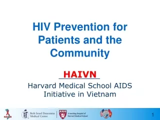 HIV Prevention for Patients and the Community