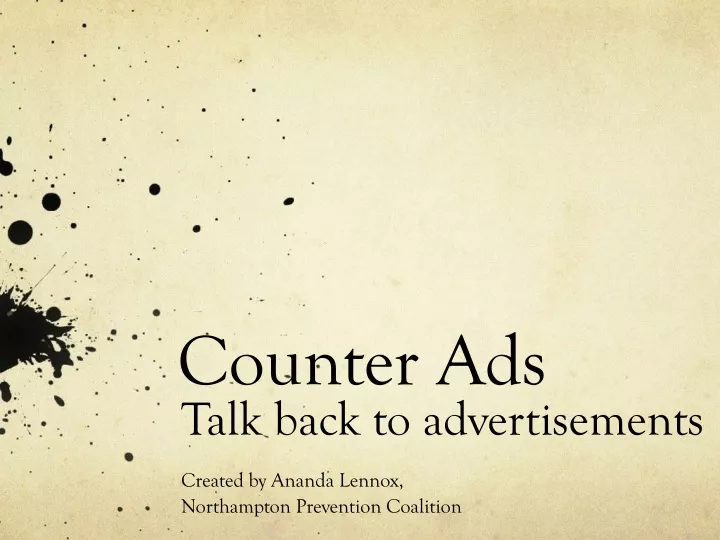 counter ads