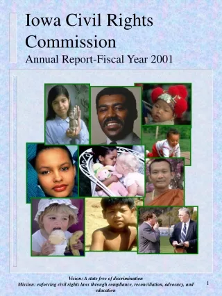 Iowa Civil Rights Commission Annual Report-Fiscal Year 2001