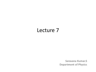 Lecture 7