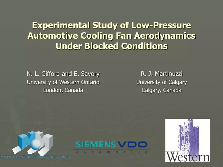 experimental study of low pressure automotive
