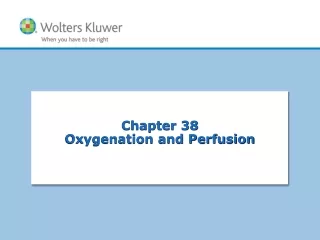 Chapter 38 Oxygenation and Perfusion