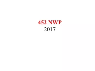 452 NWP 2017