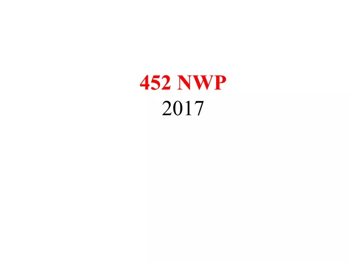 452 nwp 2017