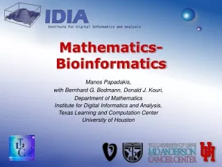 Mathematics-Bioinformatics